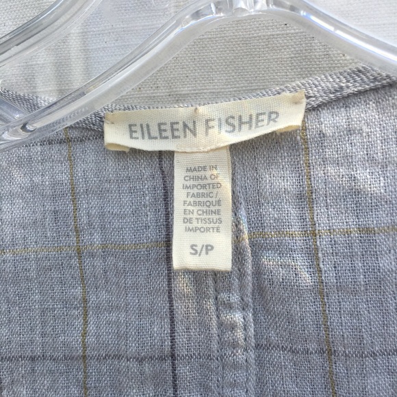 Linen cropped jacket - Picture 2 of 4